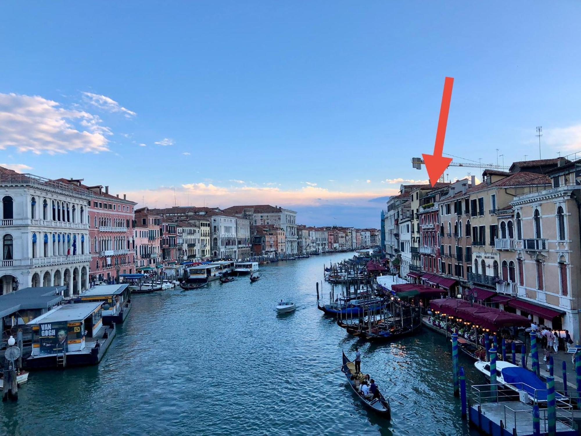 Rialto Terrace On The Grand Canal Venedig Eksteriør billede